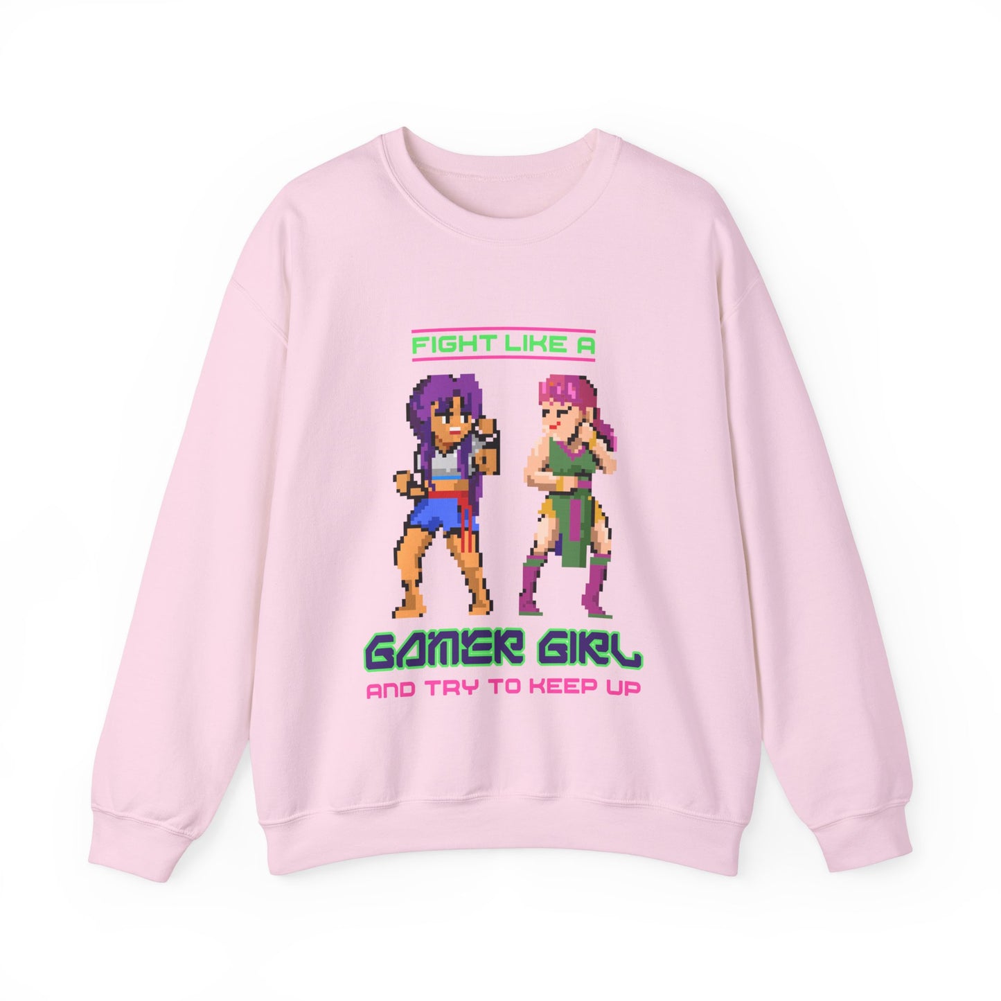 Fight Like A Gamer Girl Sweatshirt