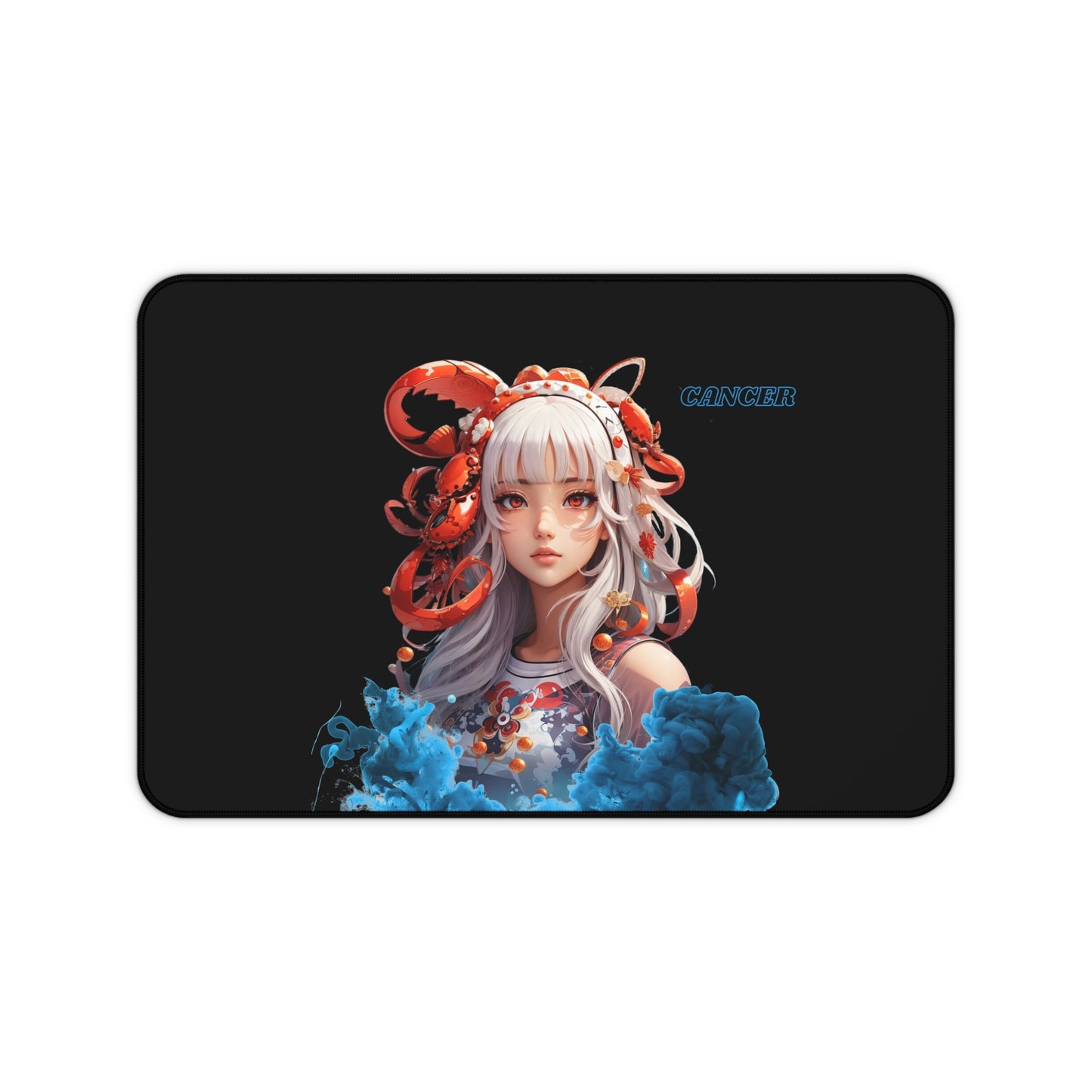 Zodiac Cancer Manga Girl Desk Mat