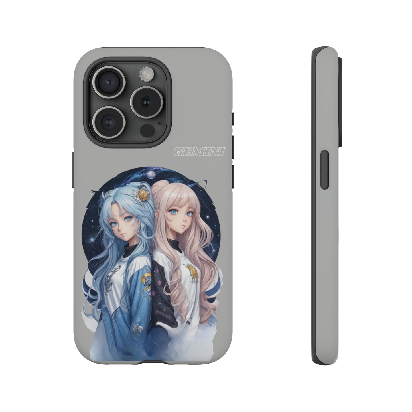 Zodiac Gemini Manga Girl Phone Case