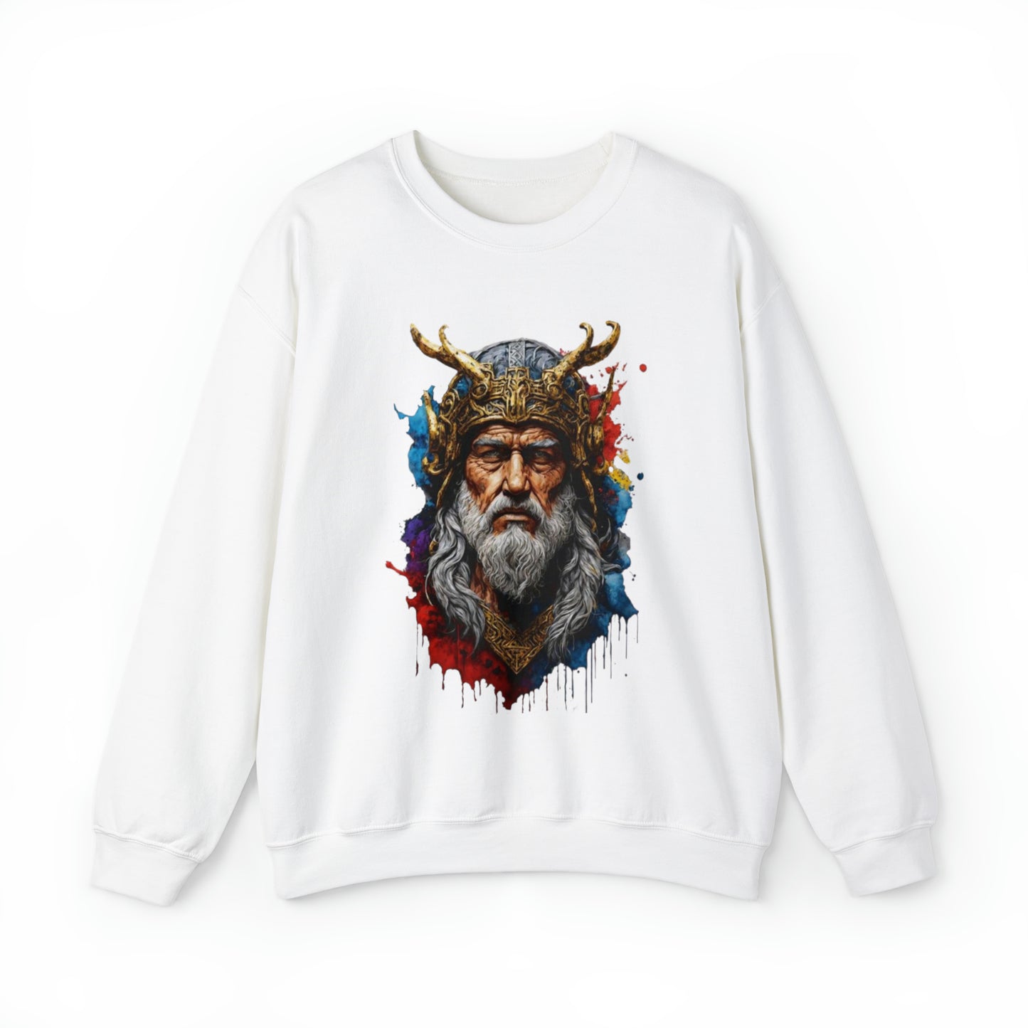 Odin Splatter Art Sweatshirt