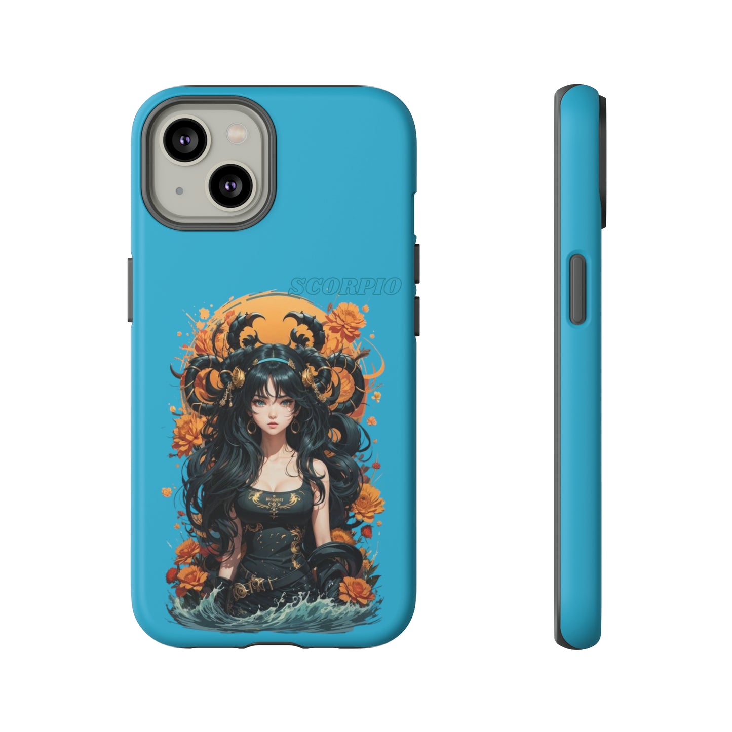 Zodiac Scorpio Manga Girl Phone Case