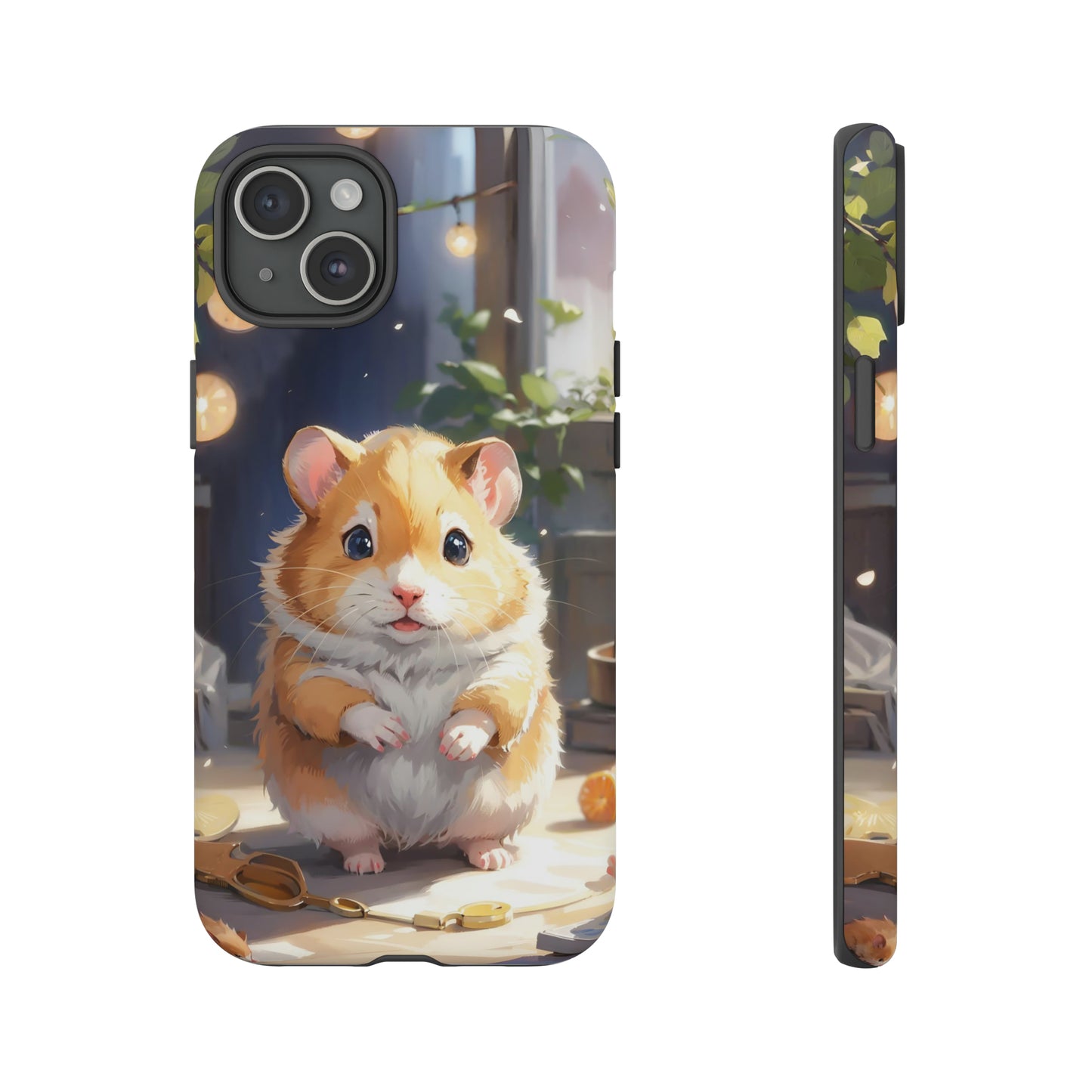 Hamster Watercoloring Phone Case