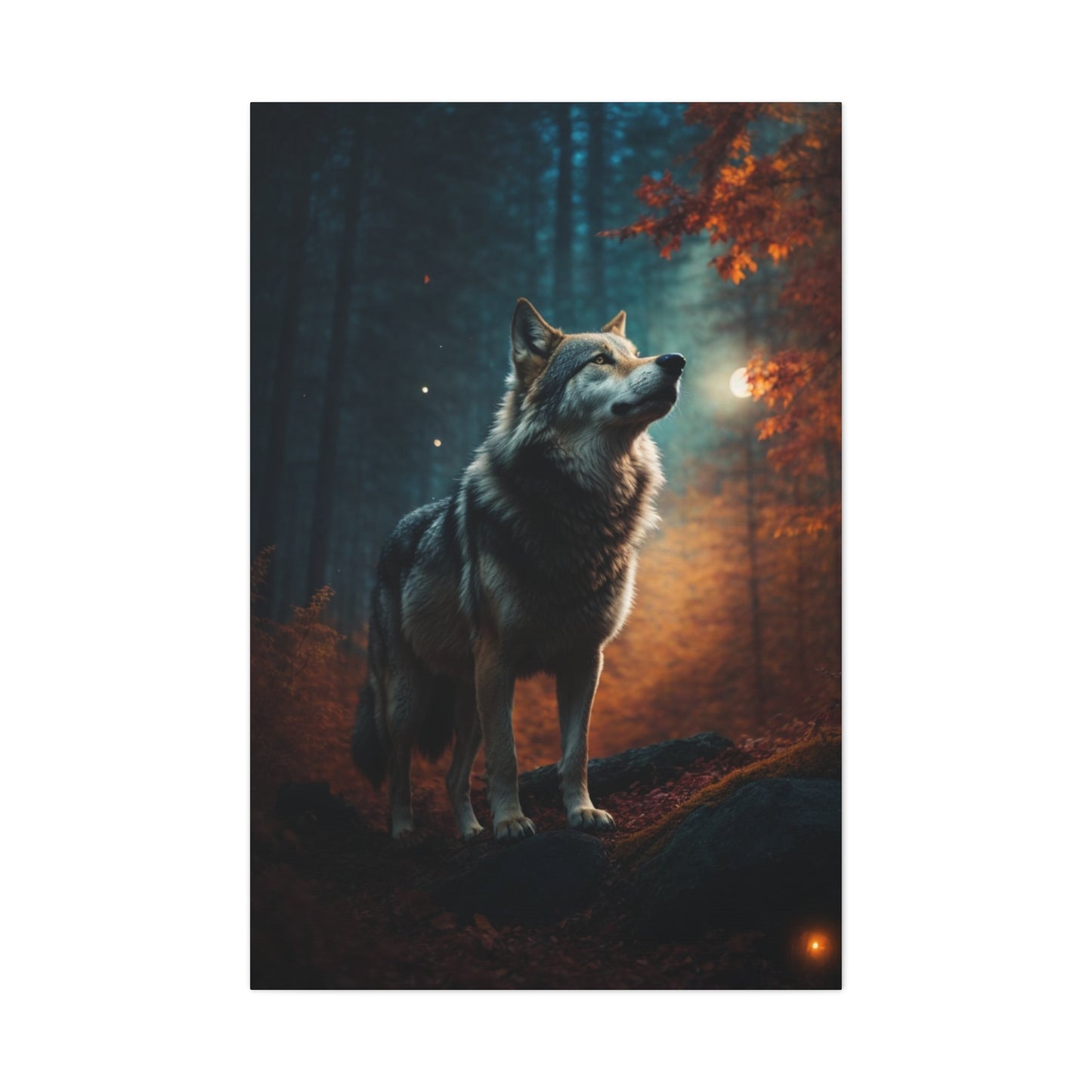 Wolf Realism Canvas