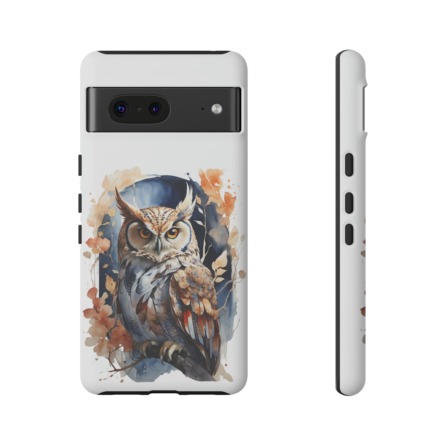 Owl Watercoloring Phone Case