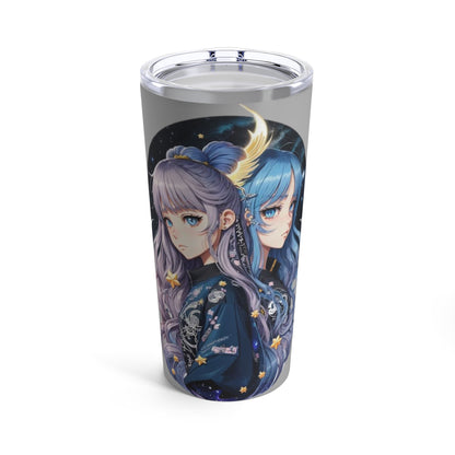 Zodiac Gemini Manga Girls Tumbler