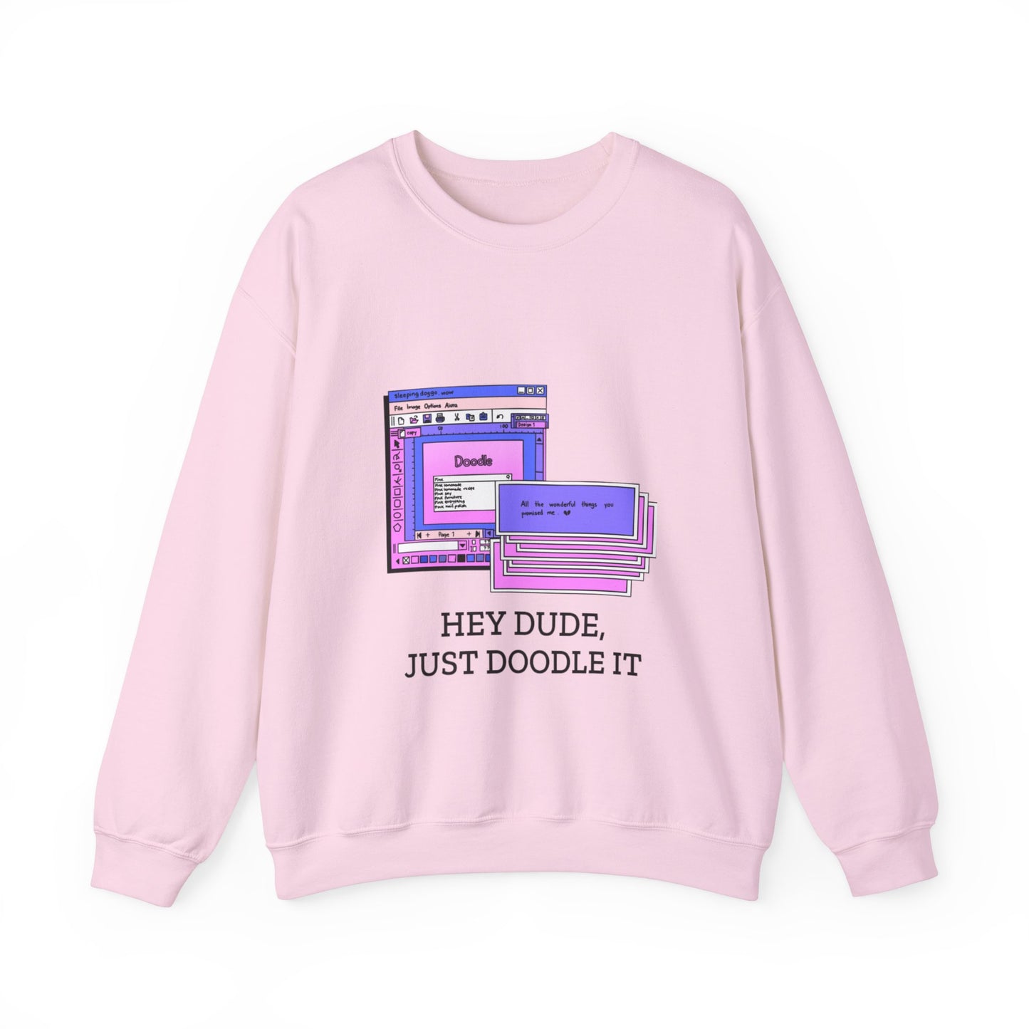 Technology Just Doodle It Sweatshirt