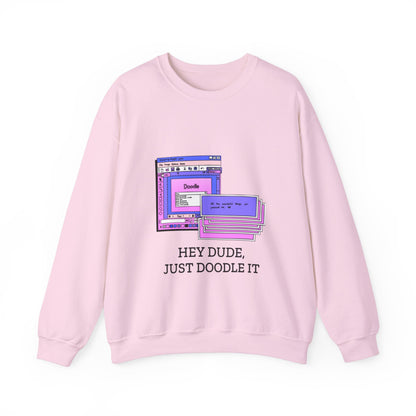 Technology Just Doodle It Sweatshirt