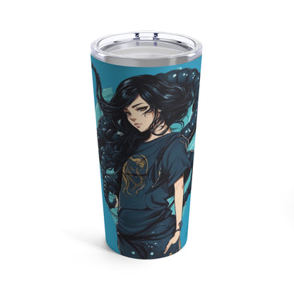 Zodiac Scorpio Manga Girl Tumbler