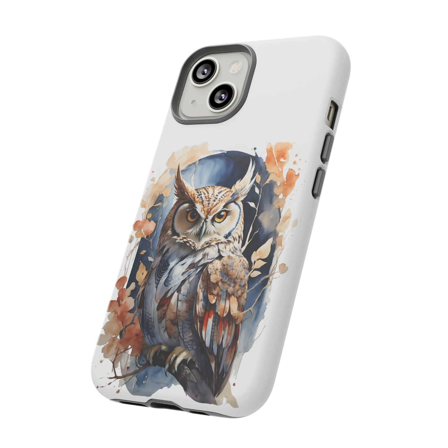 Owl Watercoloring Phone Case