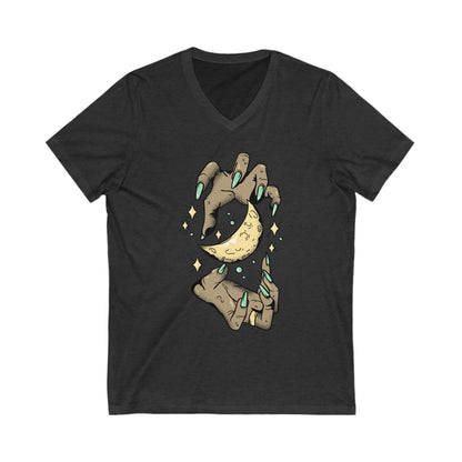 Halloween Witchy Hands V-Neck Shirt