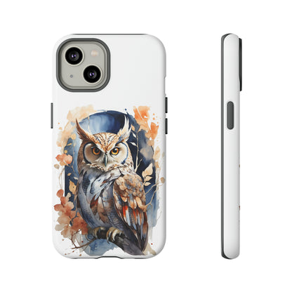 Owl Watercoloring Phone Case