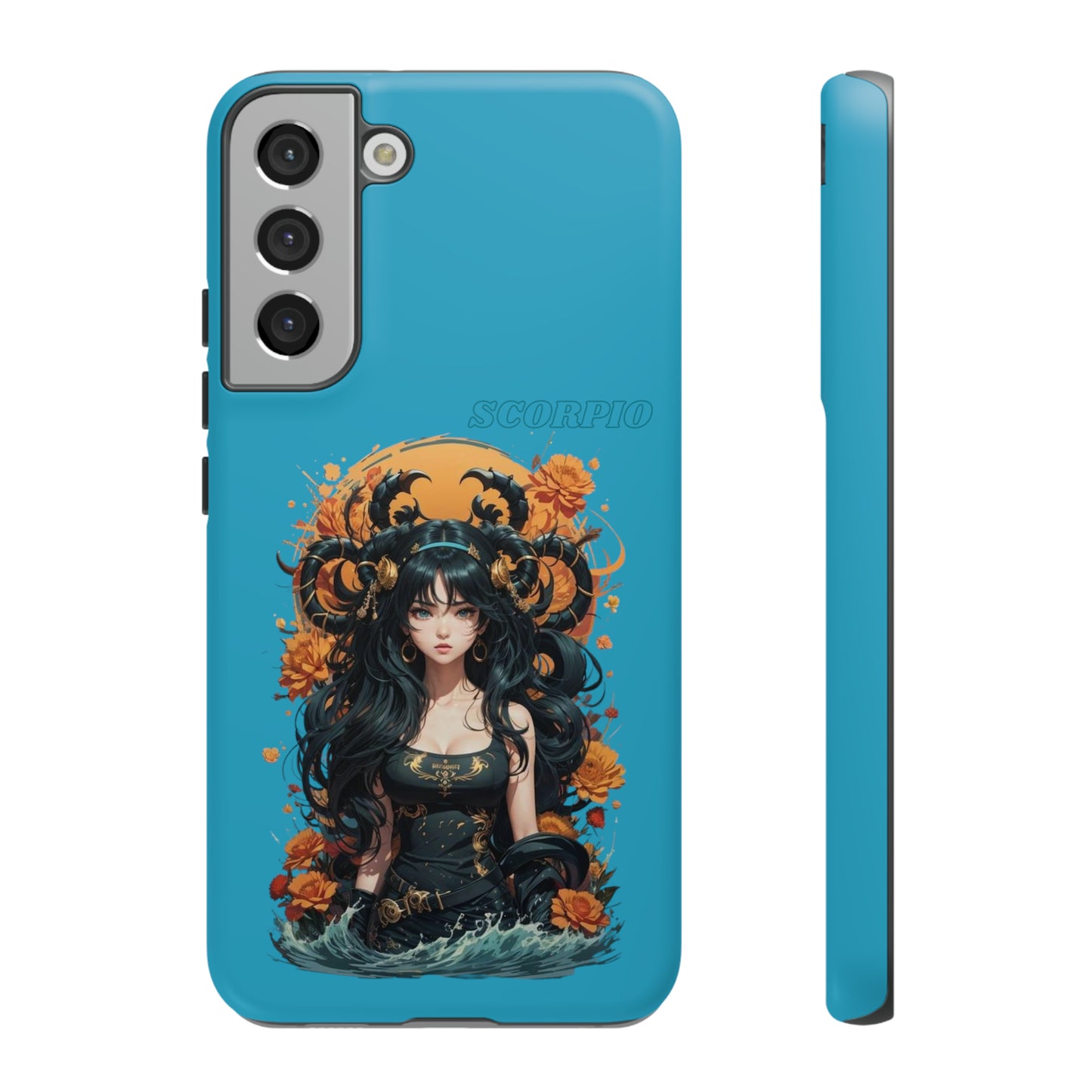 Zodiac Scorpio Manga Girl Phone Case