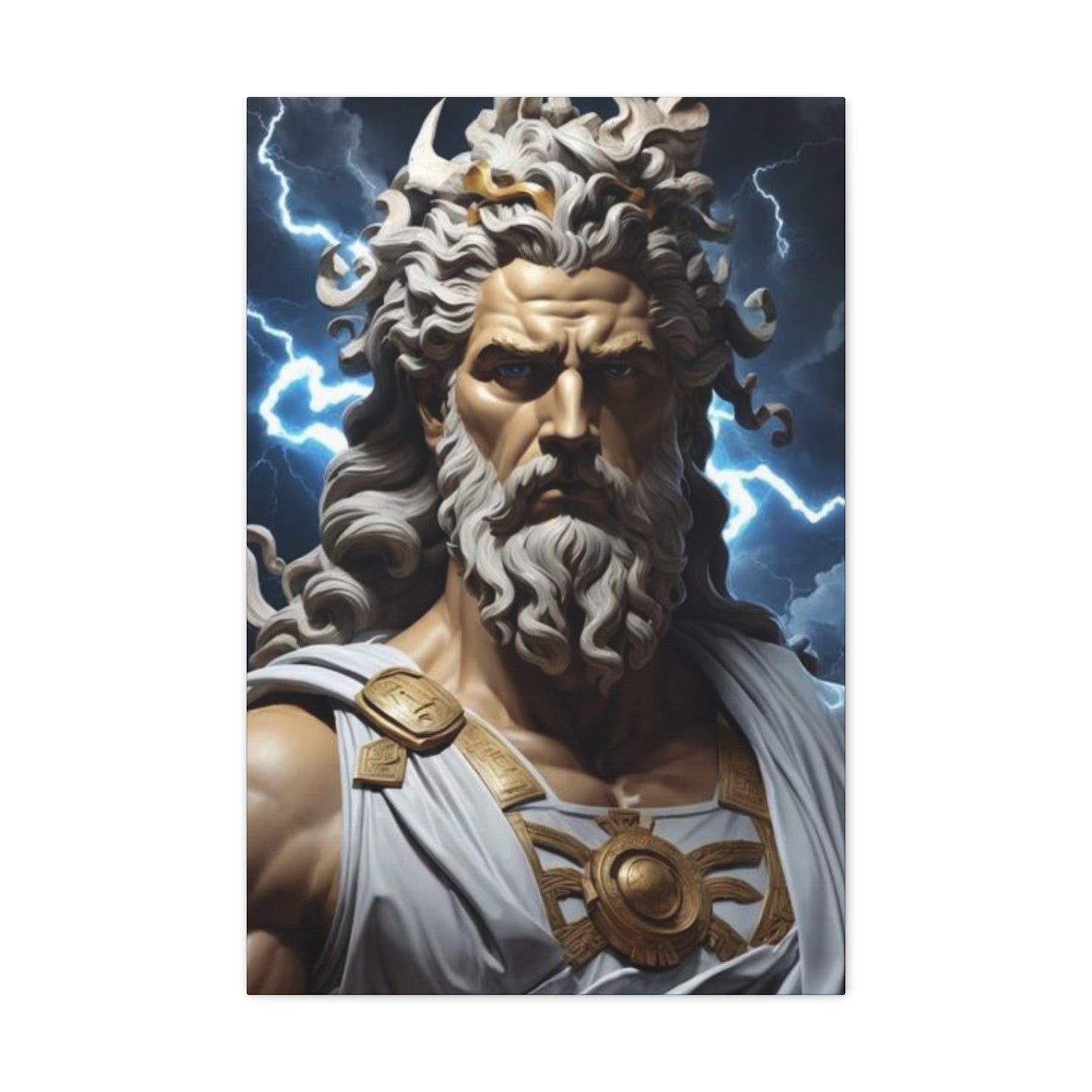 Zeus Semi Realism Canvas