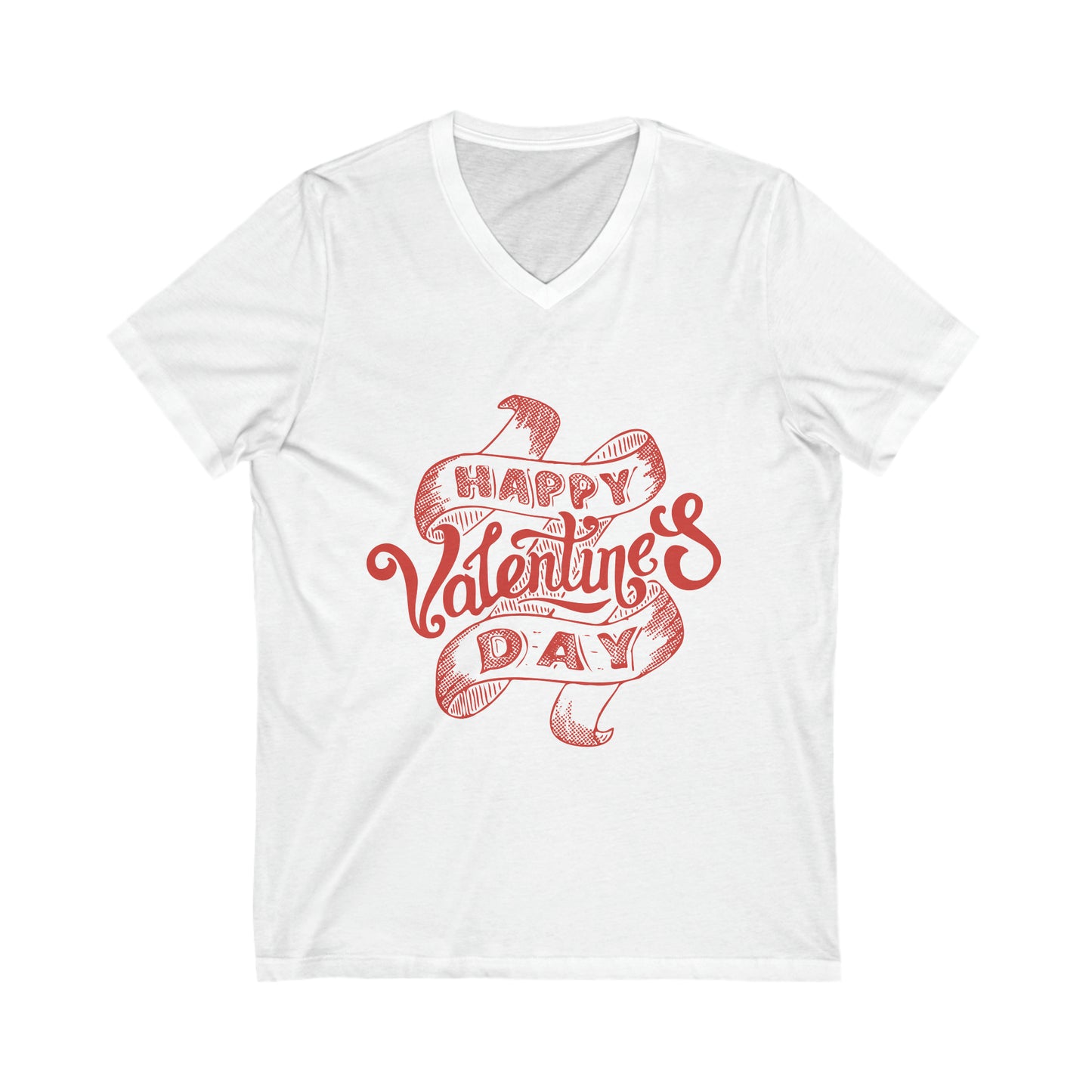 Happy Valentines Day V-Neck Shirt