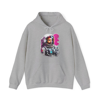 Astronaut Sticker Hoodie