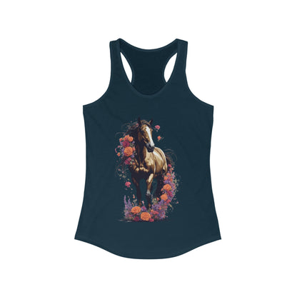 Horse Semi Realism Tank Top