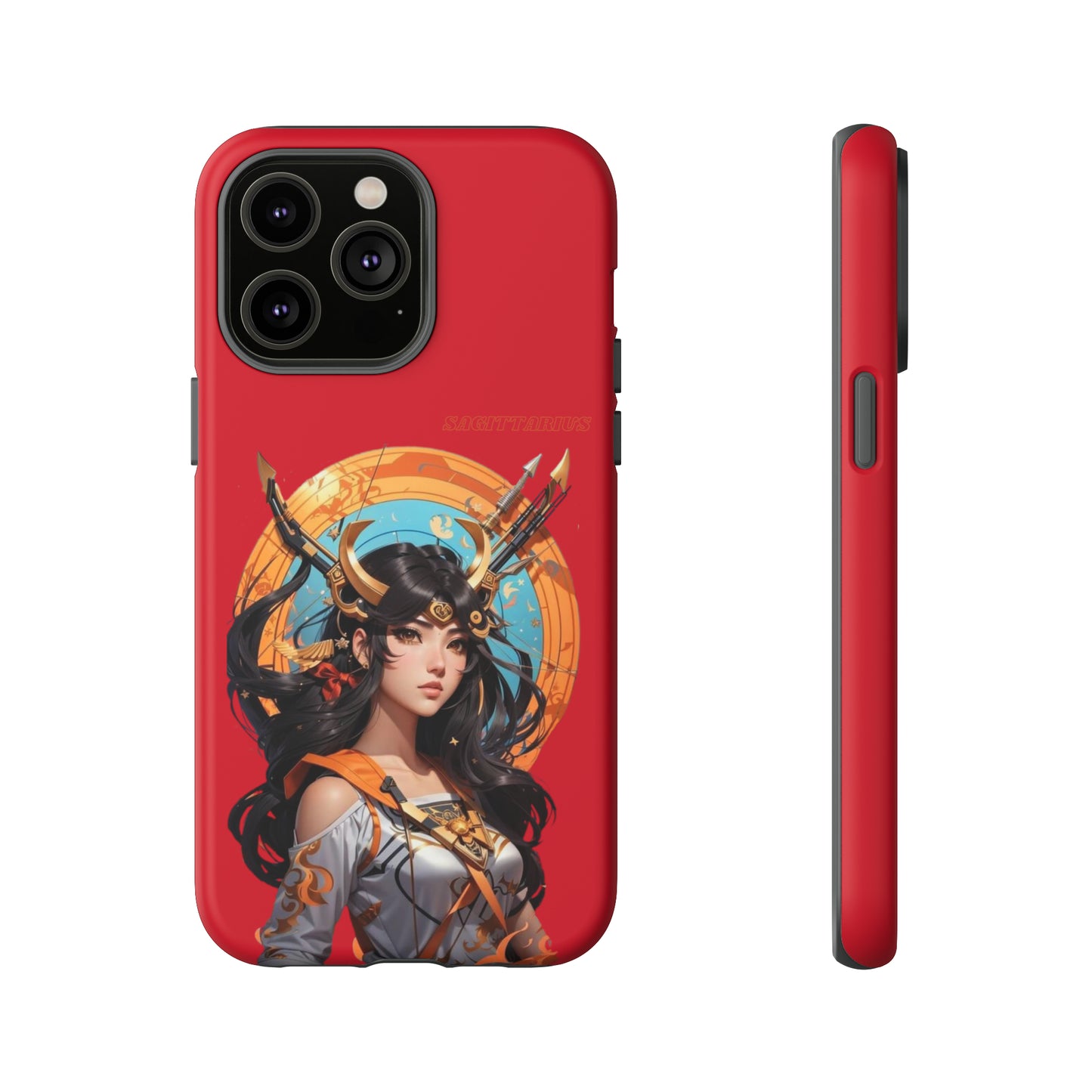 Zodiac Sagittarius Manga Girl Phone Case