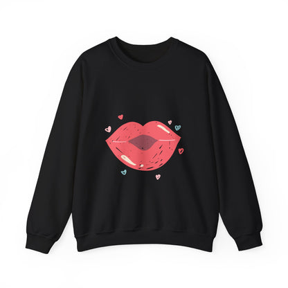 Kiss With Little Hearts Sweatshirt