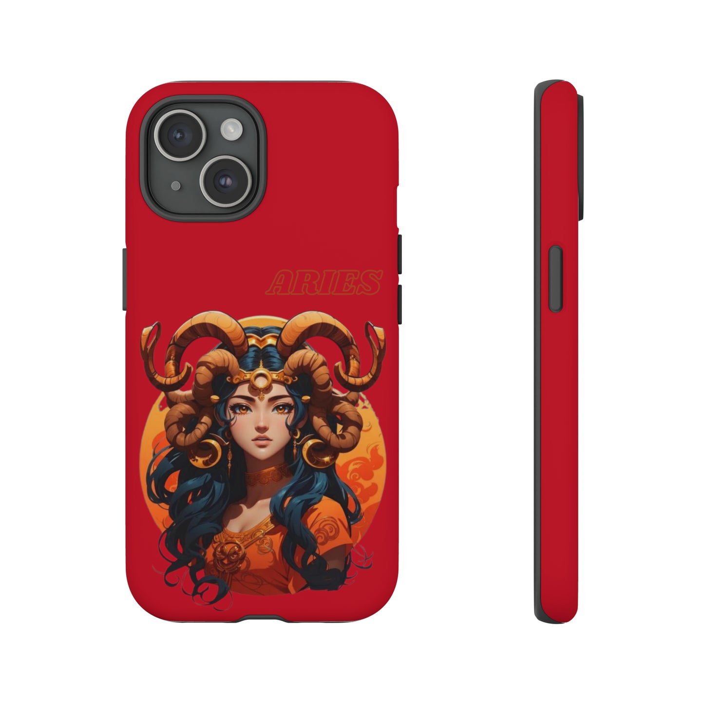 Zodiac Aries Manga Girl Phone Case