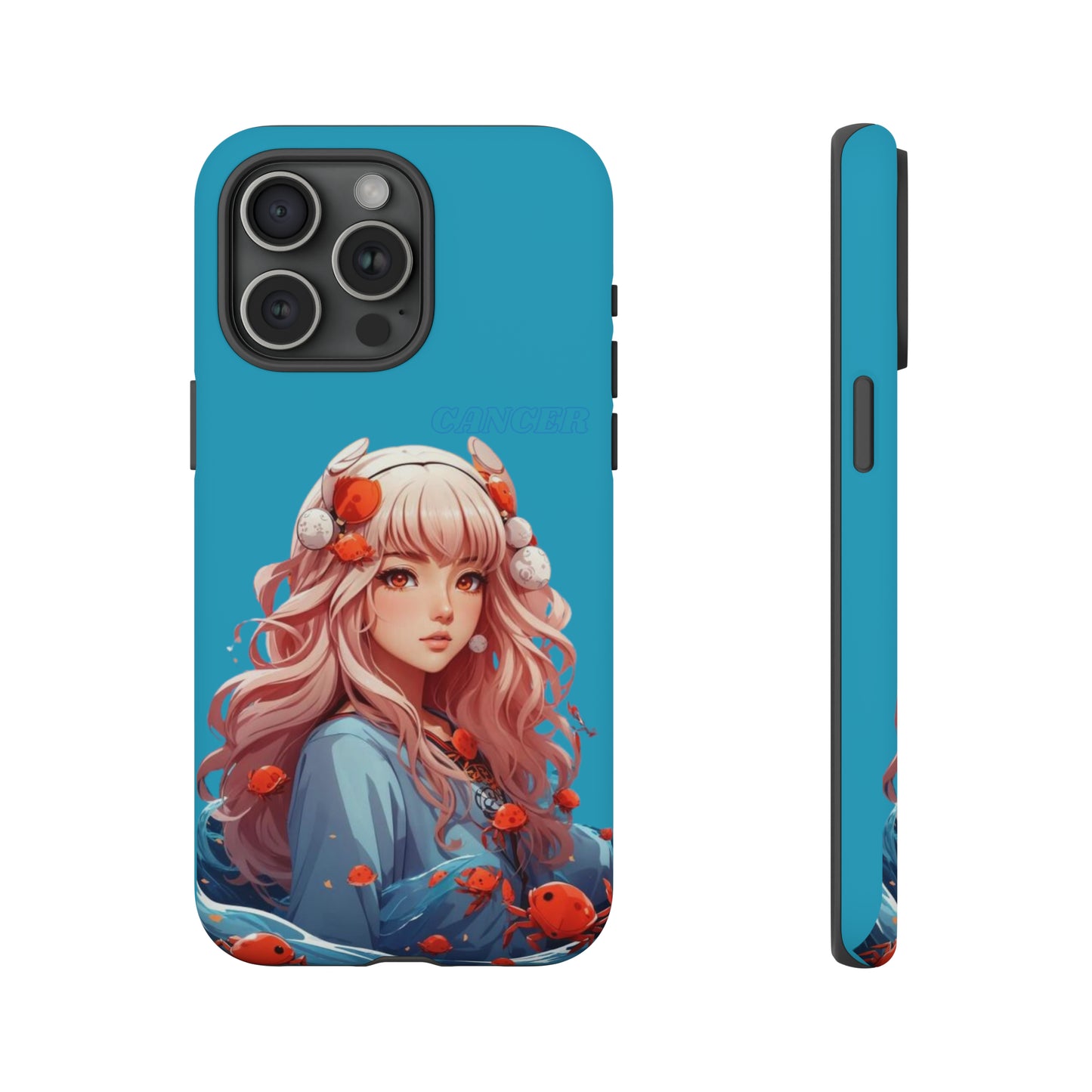 Zodiac Cancer Manga Girl Phone Case