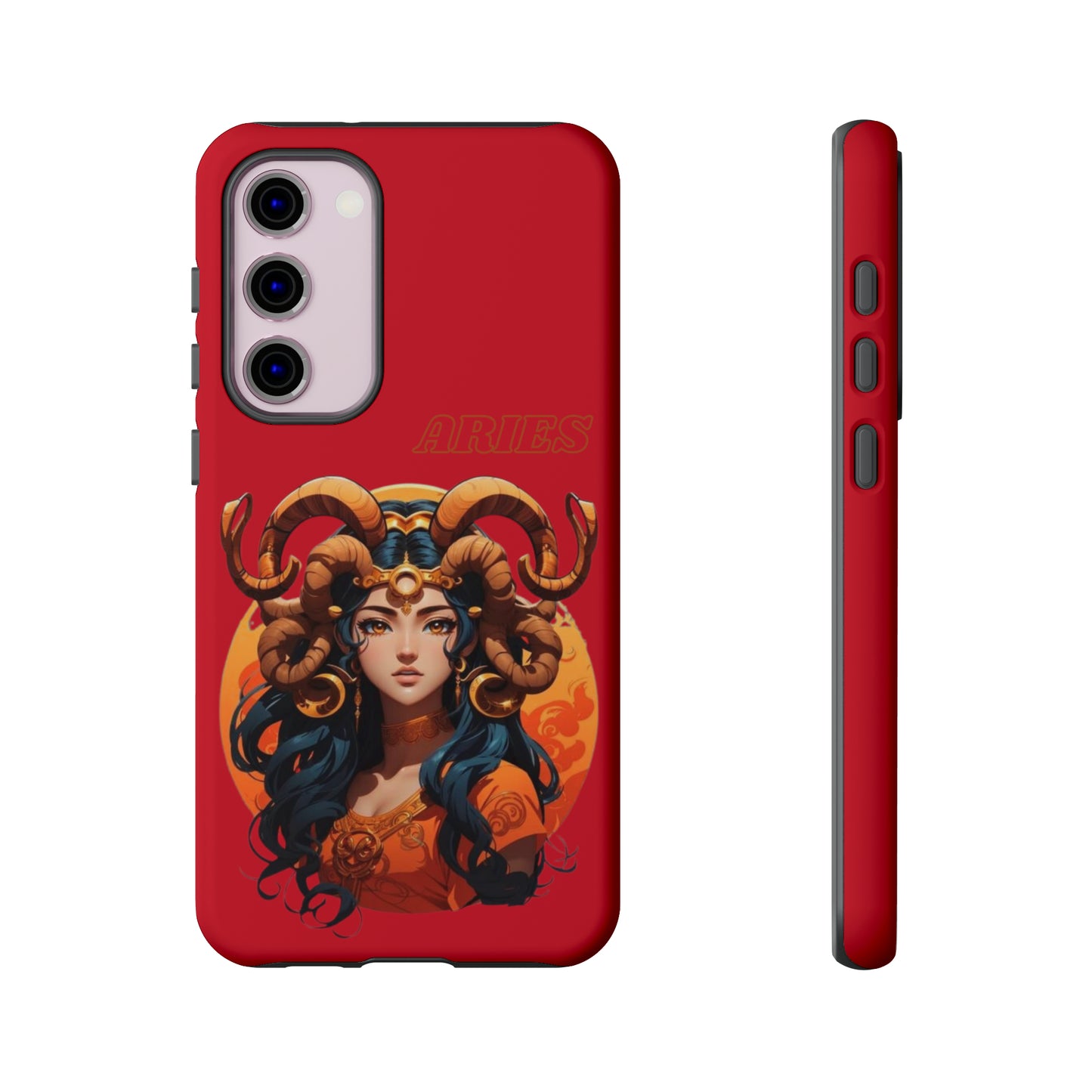 Zodiac Aries Manga Girl Phone Case