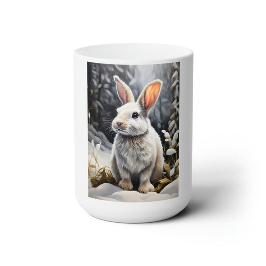 Bunny Acrylic Painting Mug