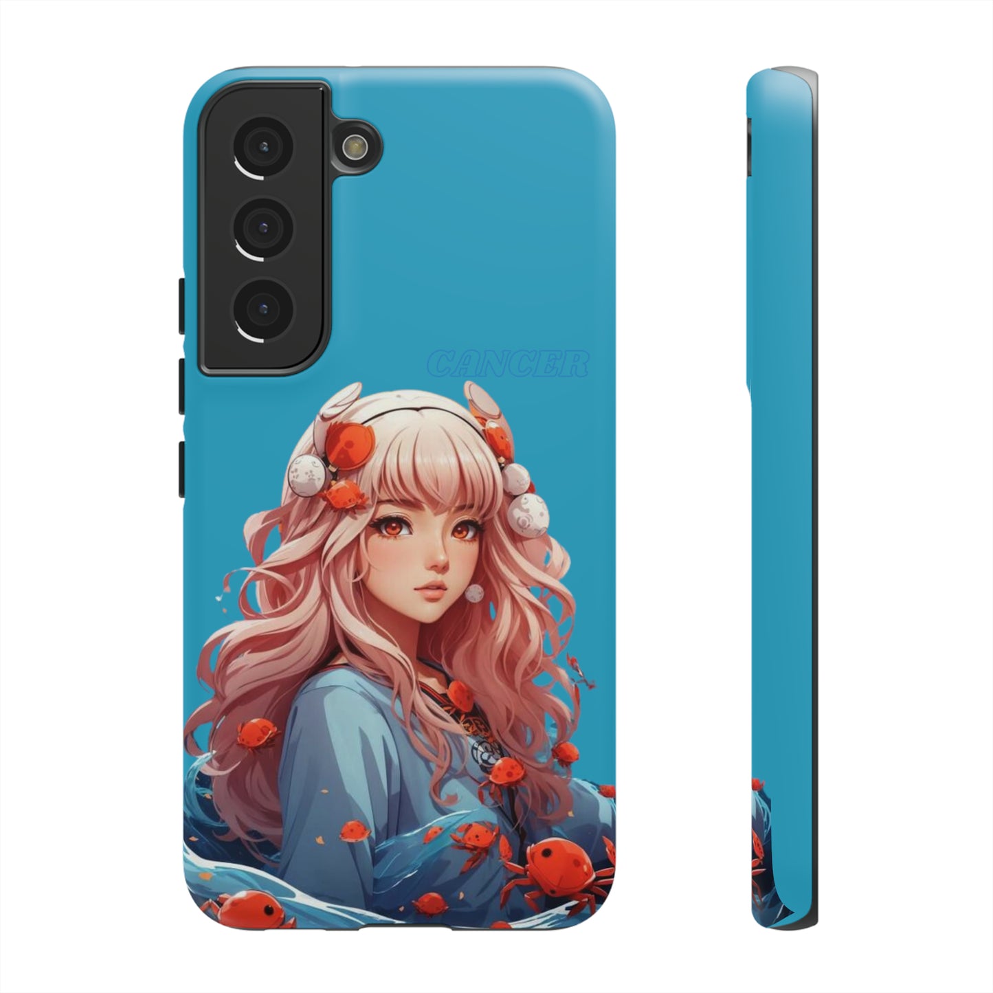 Zodiac Cancer Manga Girl Phone Case