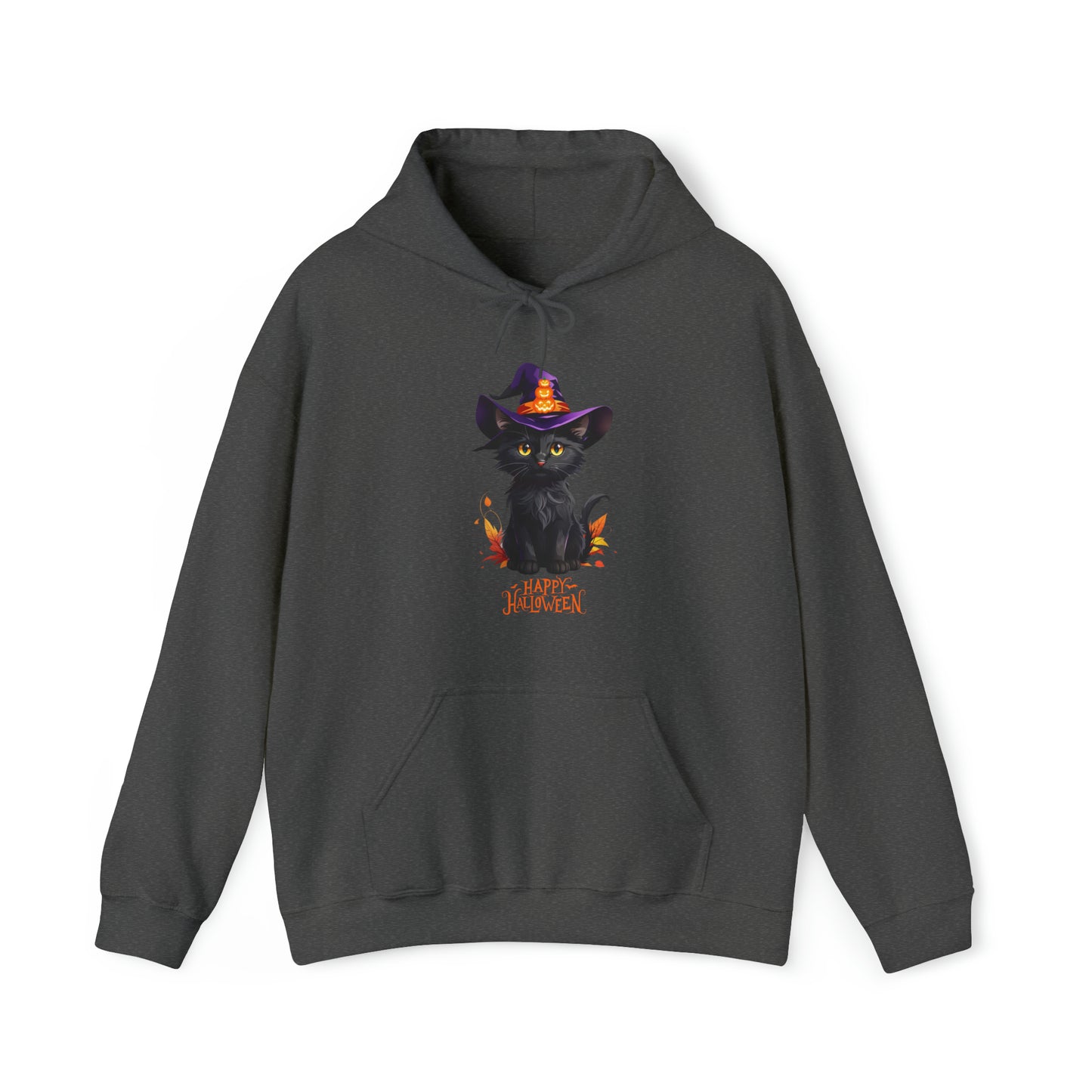 Halloween Black Cat Hoodie