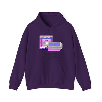 Technology Just Doodle It Hoodie