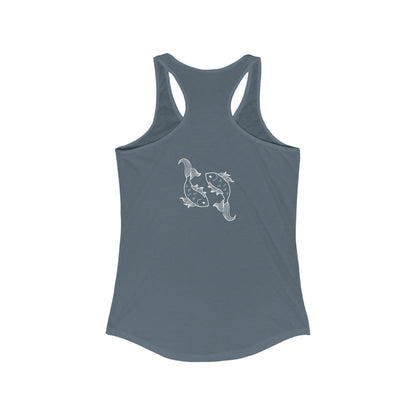 Zodiac Pisces Manga Girl Tank Top