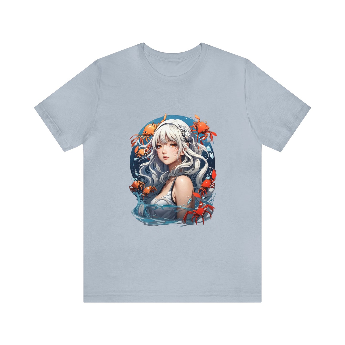 Zodiac Cancer Manga Girl Shirt