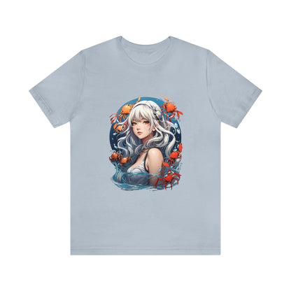 Zodiac Cancer Manga Girl Shirt