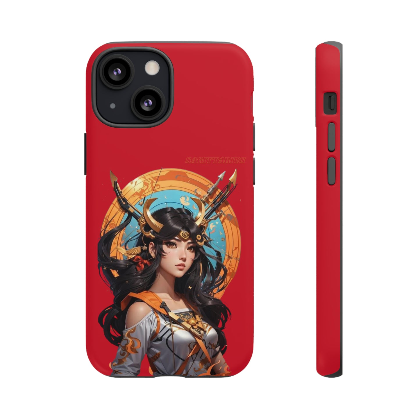 Zodiac Sagittarius Manga Girl Phone Case