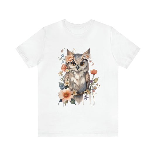 Owl Watercoloring Shirt