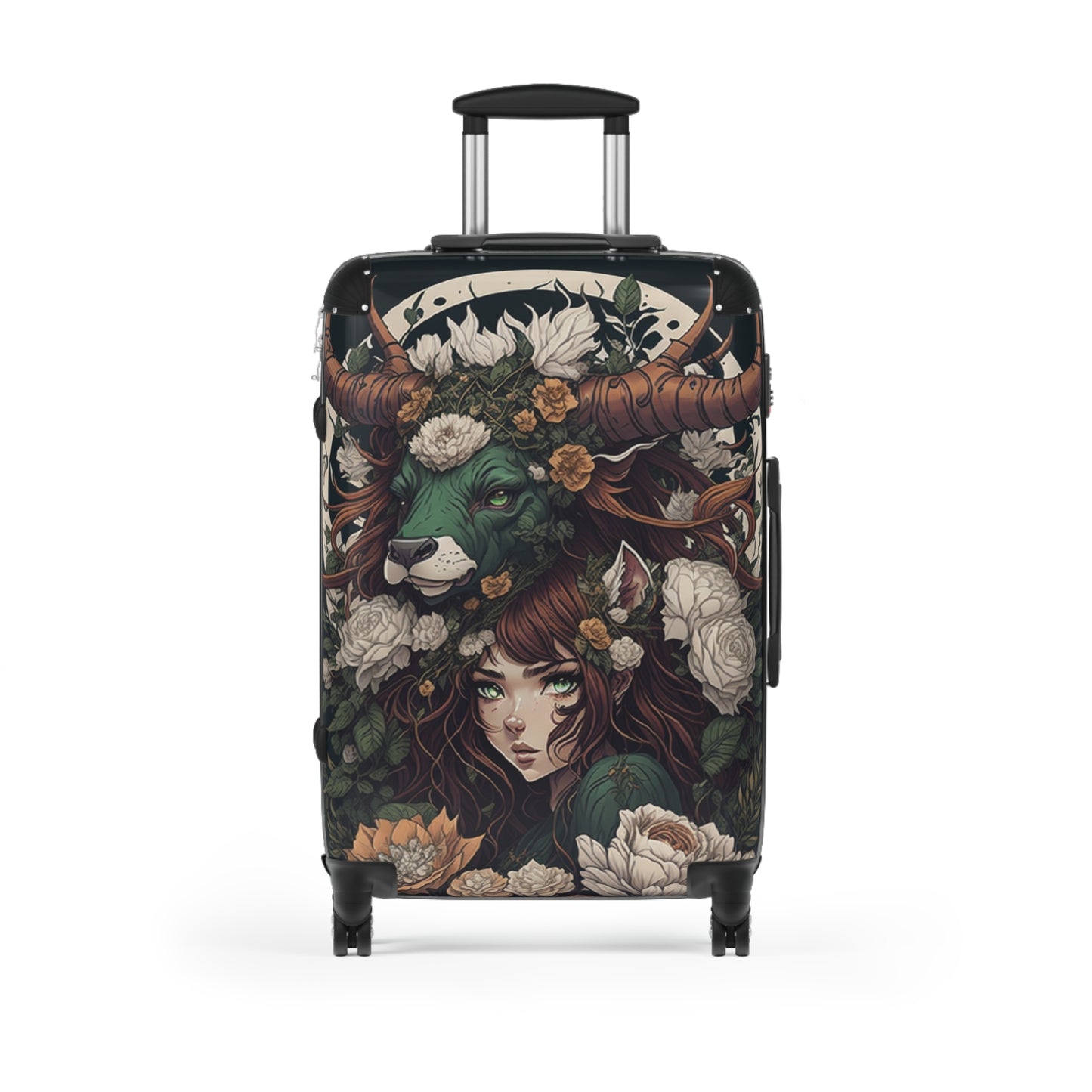 Zodiac Taurus Manga Girl Suitcase