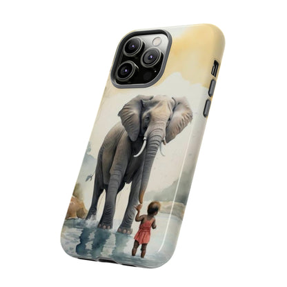 Elephant Watercoloring Phone Case