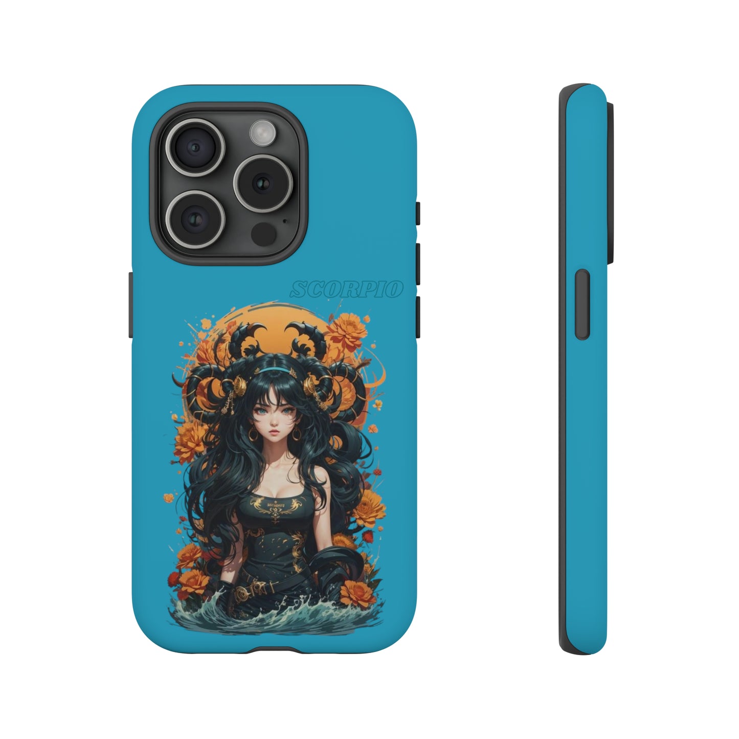 Zodiac Scorpio Manga Girl Phone Case