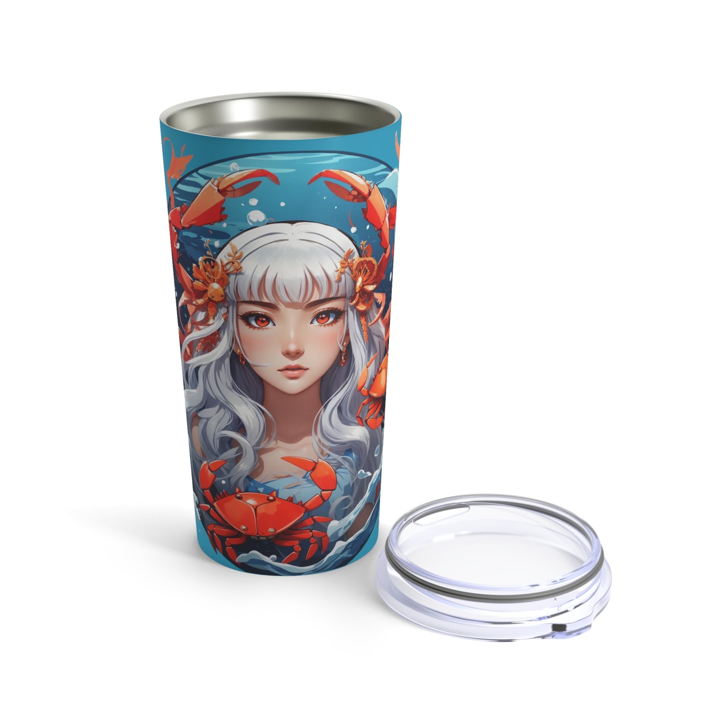 Zodiac Cancer Manga Girl Tumbler