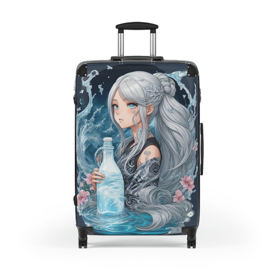 Zodiac Aquarius Manga Girl Suitcase