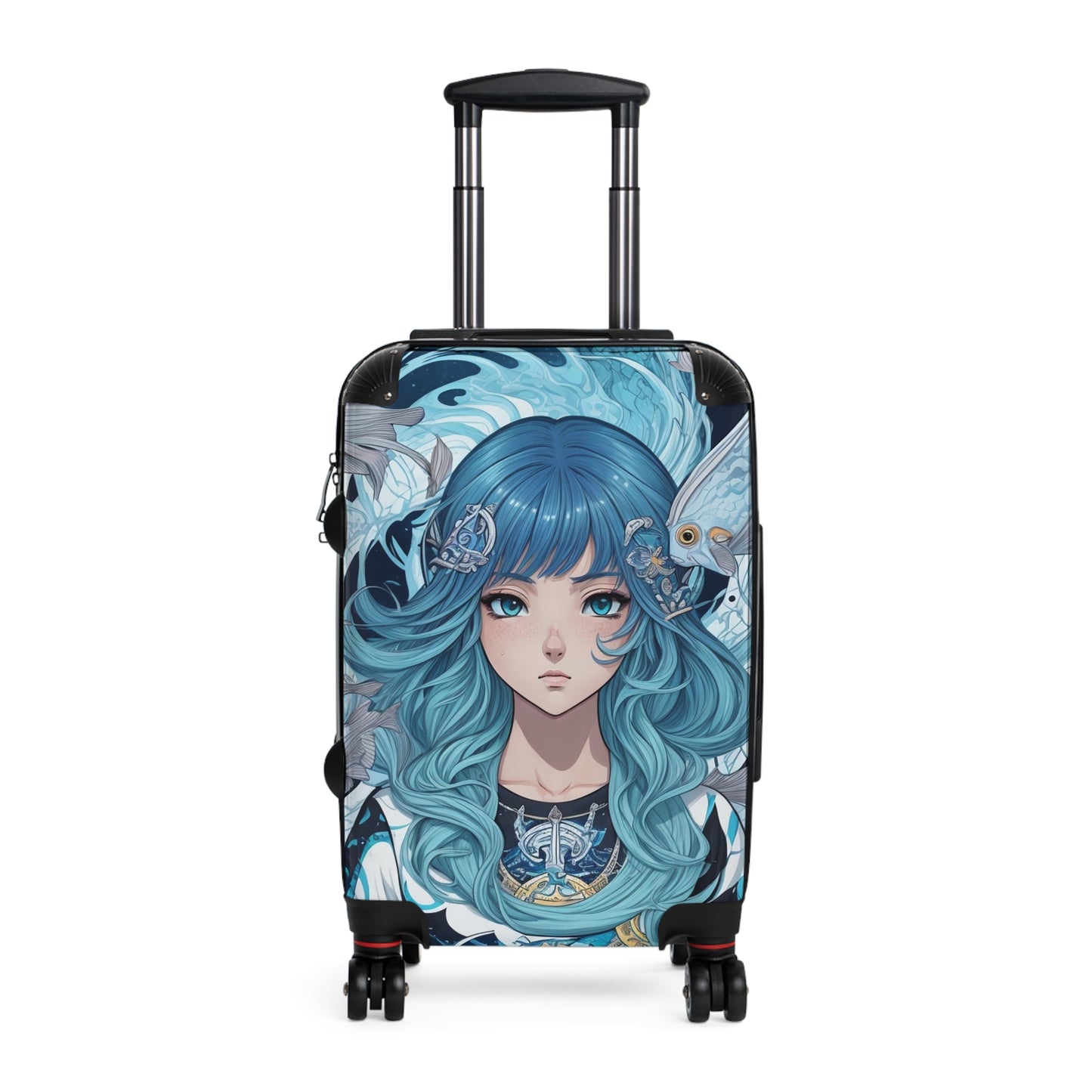 Zodiac Pisces Manga Girl Suitcase