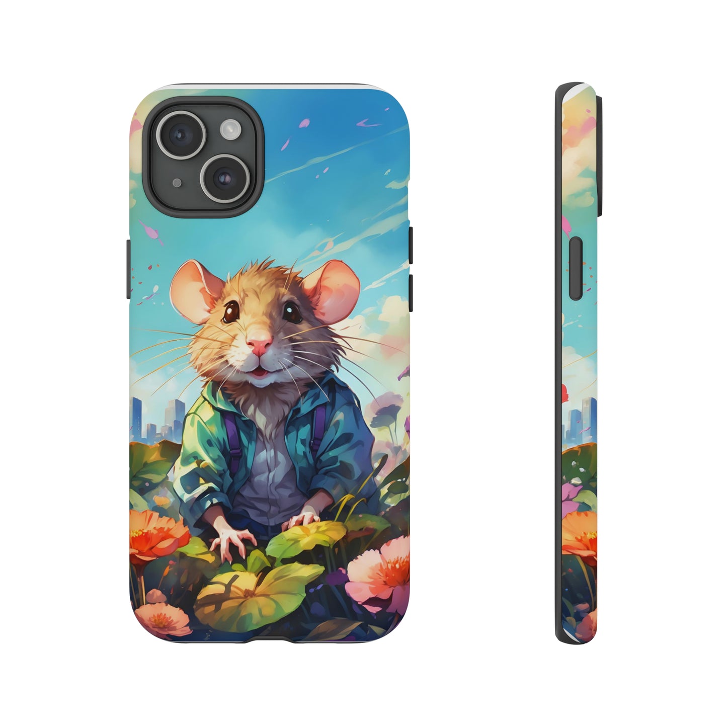 Rat Watercoloring Phone Case