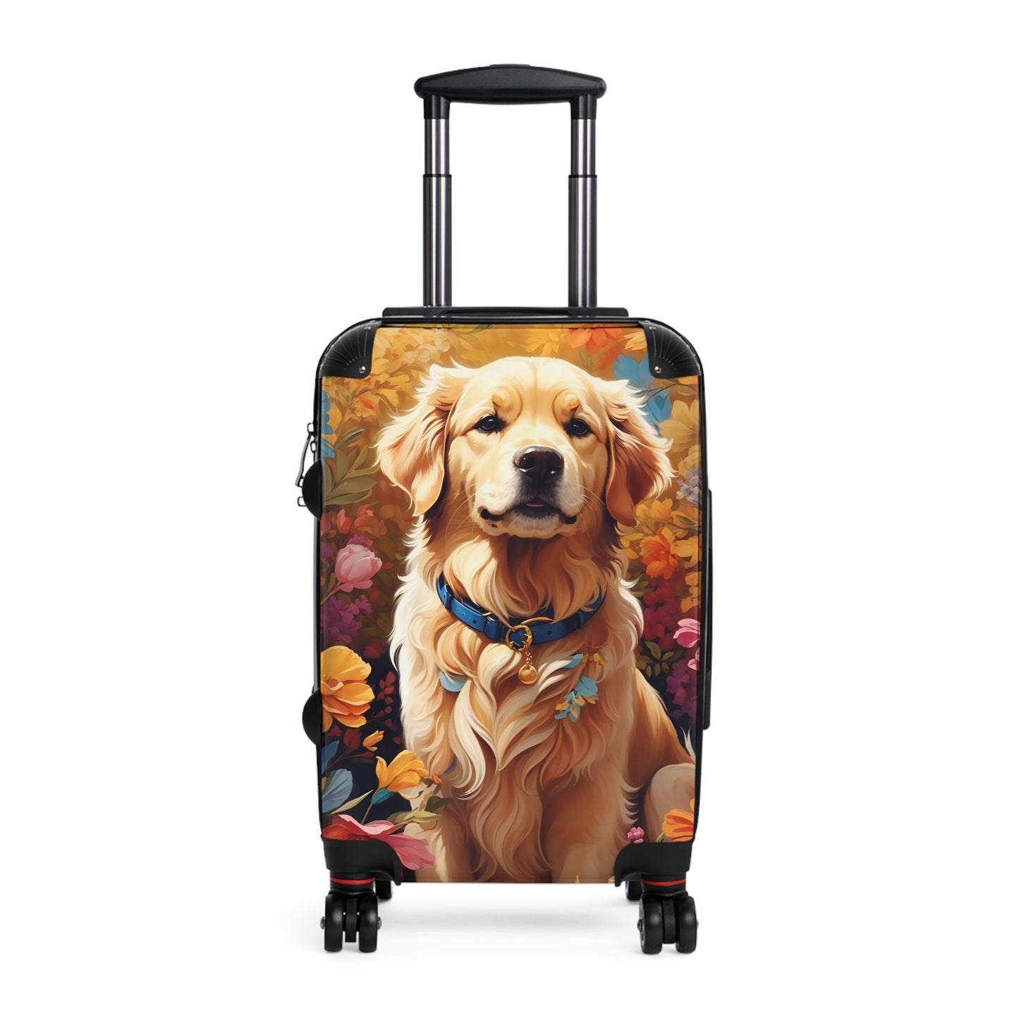 Golden Retriever Semi Realism Suitcase