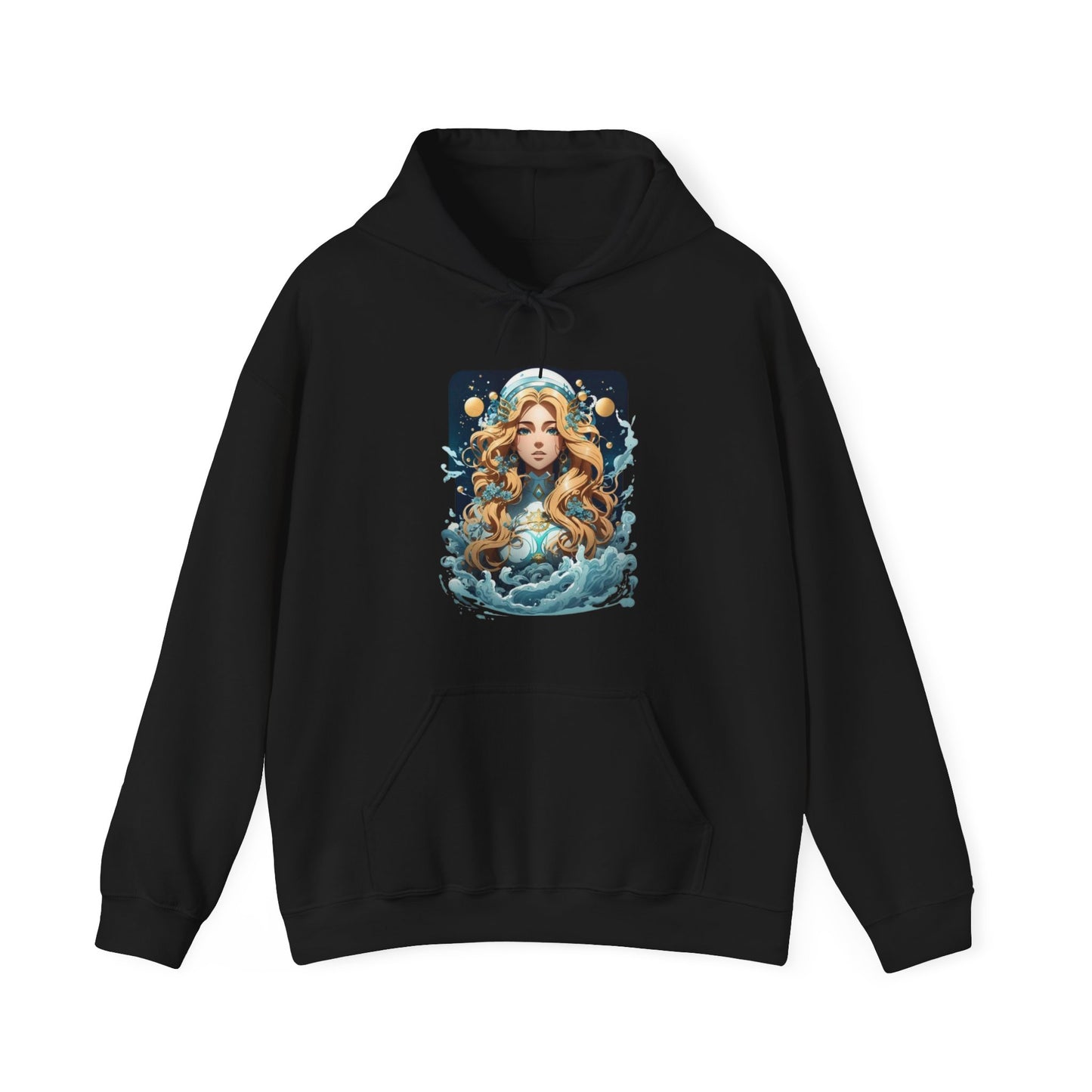 Manga Girl Element Water Hoodie