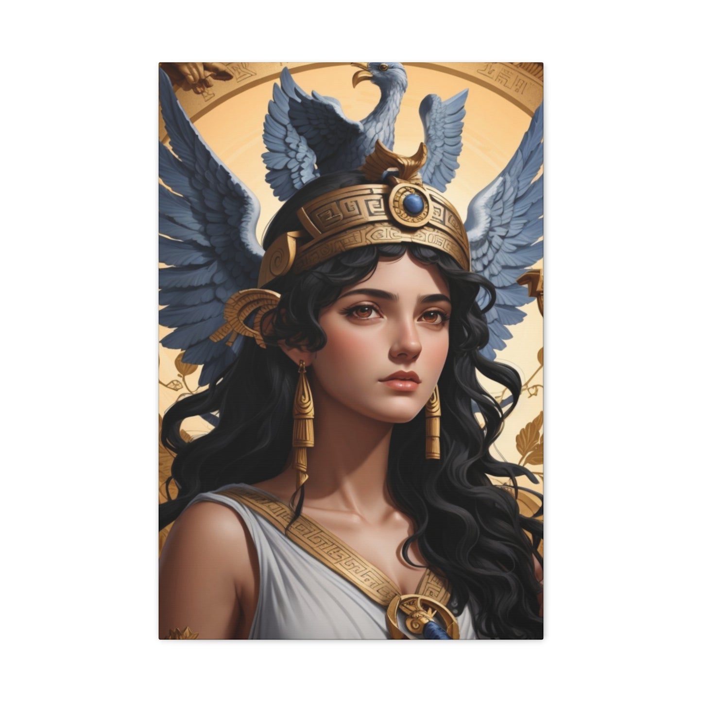 Athena Semi Realism Canvas