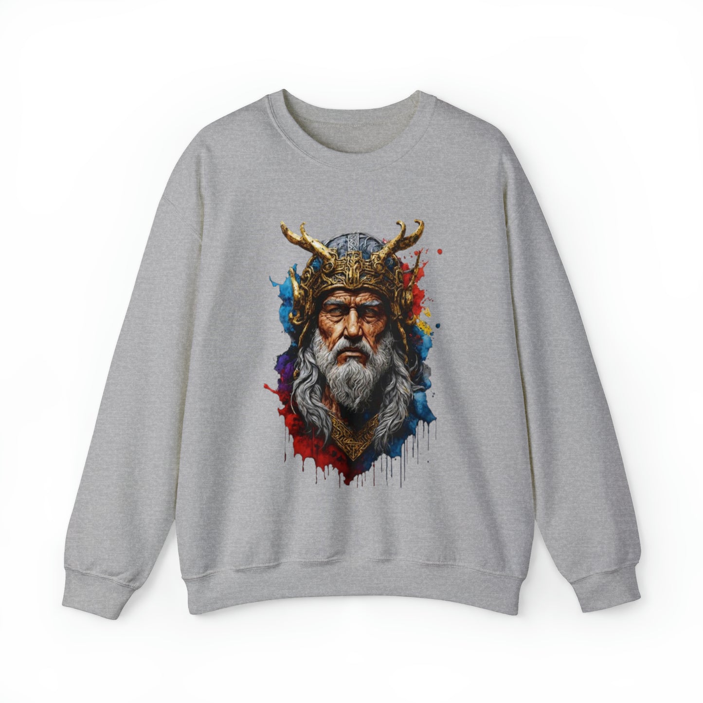 Odin Splatter Art Sweatshirt