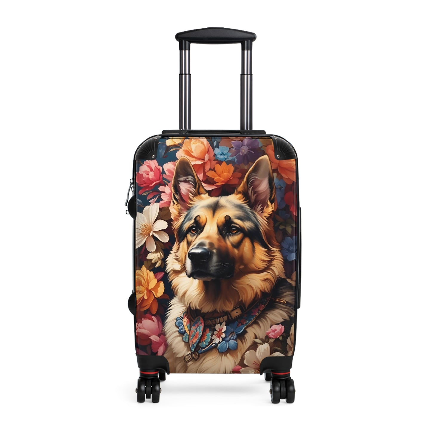 German Shepherd Semi Realism Suitcase