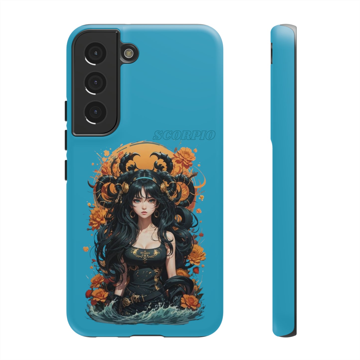 Zodiac Scorpio Manga Girl Phone Case