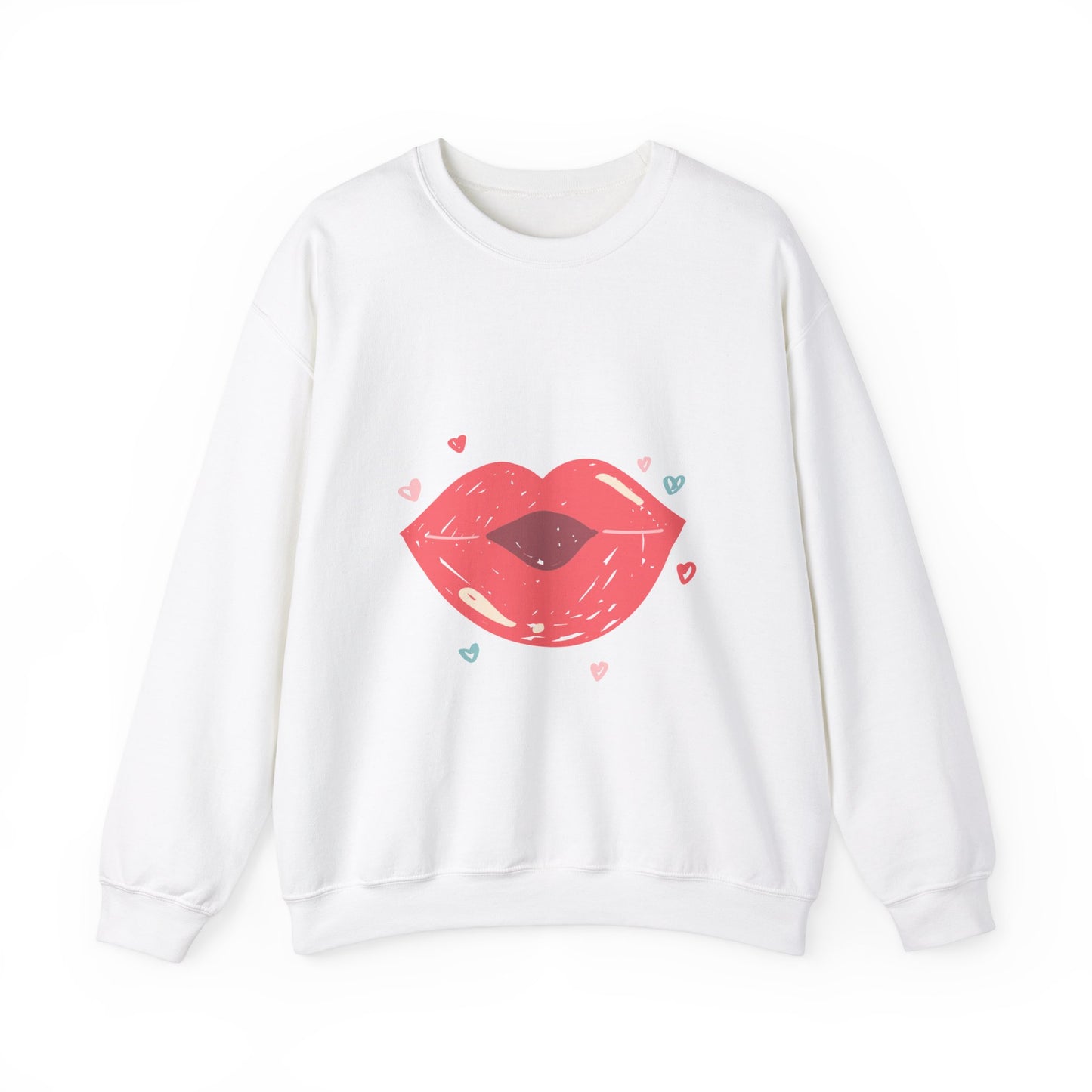 Kiss With Little Hearts Sweatshirt