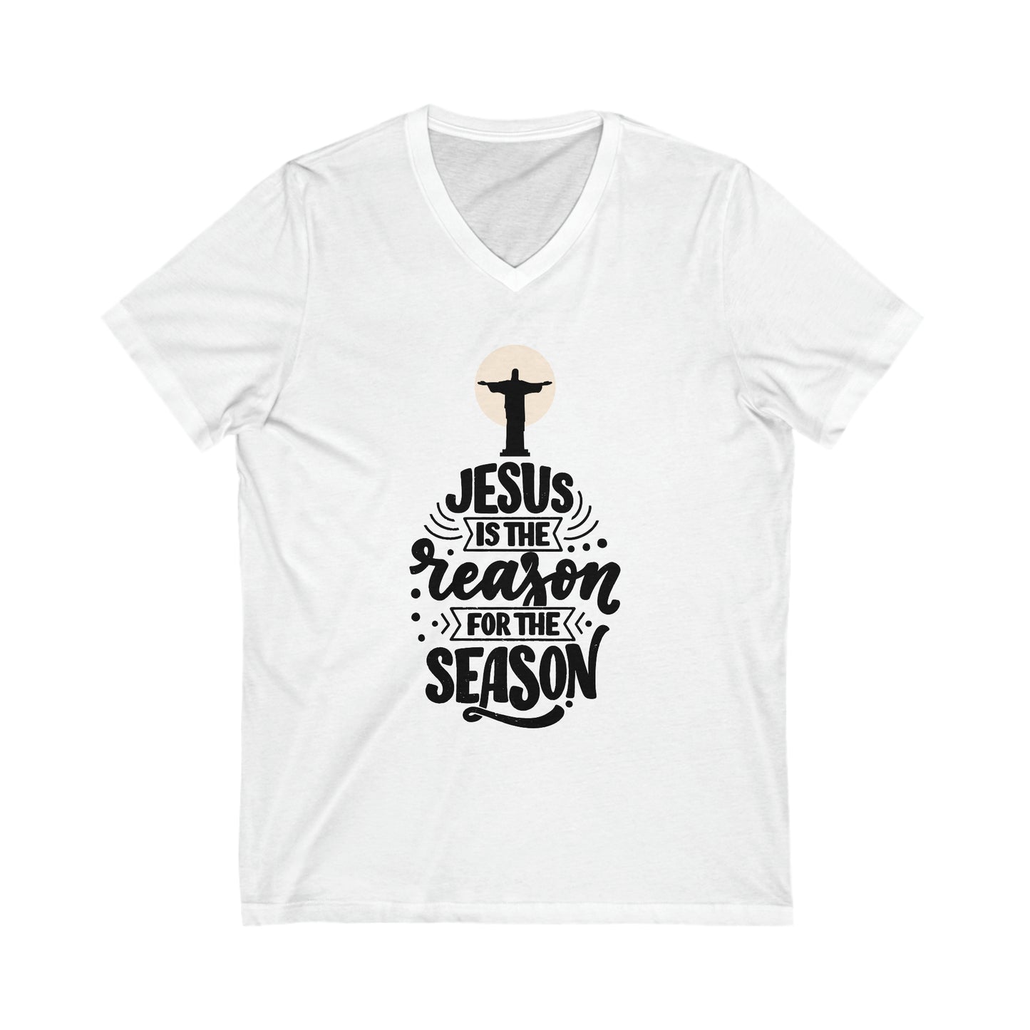 Easter Jesus Quote V-Neck Shirt