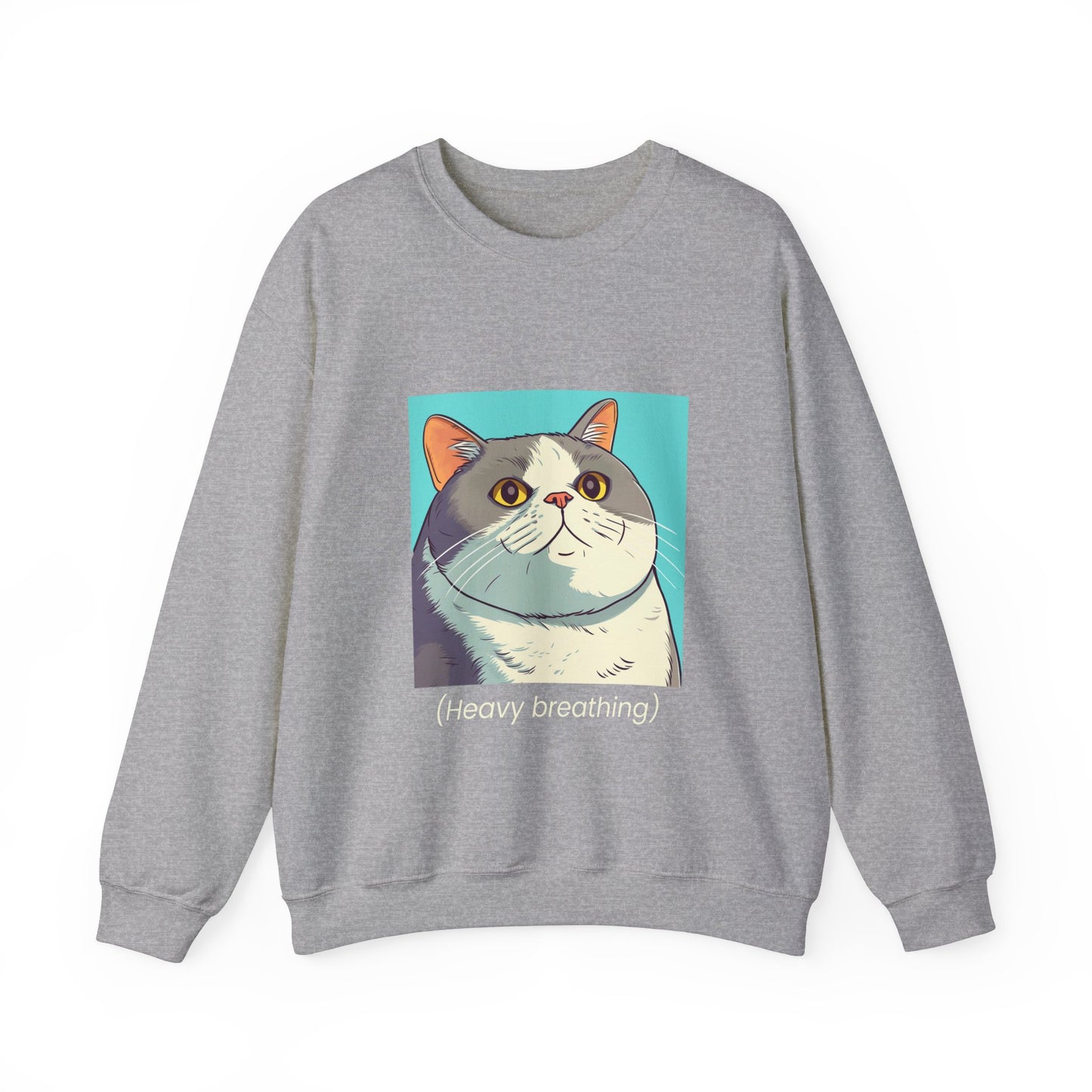 Cat Heavy Breathing Sweatshirt